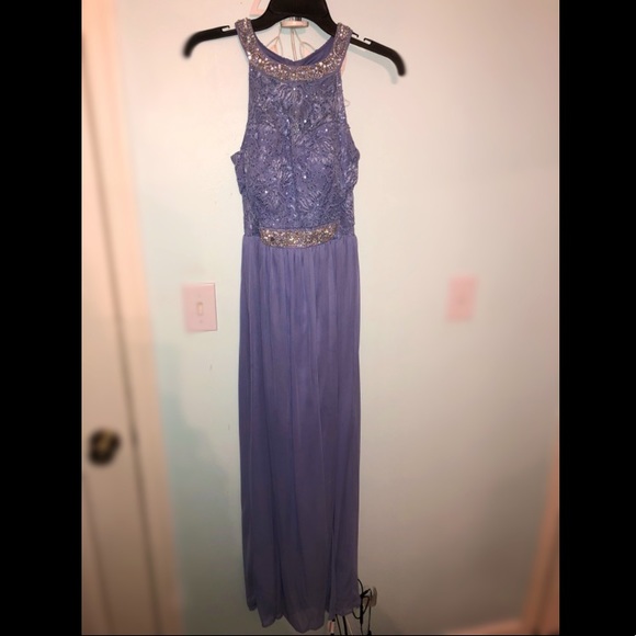 Periwinkle Prom Dress - Picture 3 of 5